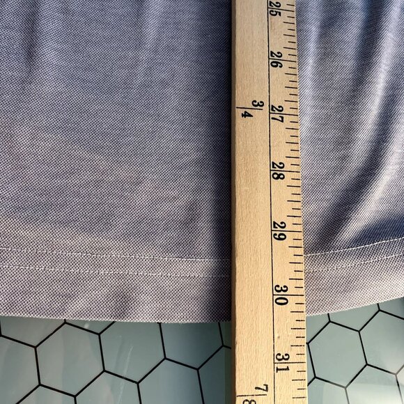 Travis Mathew Golf Polo Shirt Mens Size XL Gray Short Sleeves Pima Cotton Blend‎ - Picture 7 of 10